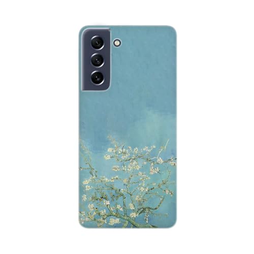 SUPER Factory Transparente Design-Hülle für Samsung Galaxy, Gedruckt in Frankreich, Van Gogh, Sonnenblumen (Galaxy S21 5G) von SUPER FABRIQUE
