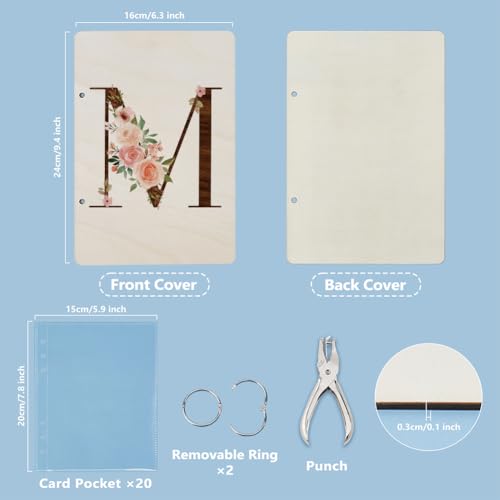 SUPERDANT Grußkarten Organizer Mit Buchstabe M Blumen Planungsbuch Kartenhalter Geburtstagskartenhalter Holz Ordnereinband Mit Locher Und 20 Innentasche Geschenke SUPERDANT Grußkarten Organizer Mit Buchstabe M Blumen Planungsbuch Kartenhalter Geburtstagskartenhalter Holz Ordnereinband Mit Locher Und 20 Innentasche Geschenke von SUPERDANT