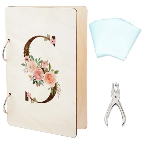 SUPERDANT Grußkarten Organizer Mit Buchstabe S Blumen Planungsbuch Ordner Kartenhalter Geburtstagskartenhalter Holz Ordnereinband Mit Locher Und 20 Innentasche Geschenke SUPERDANT Grußkarten Organizer Mit Buchstabe S Blumen Planungsbuch Ordner Kartenhalter Geburtstagskartenhalter Holz Ordnereinband Mit Locher Und 20 Innentasche Geschenke von SUPERDANT