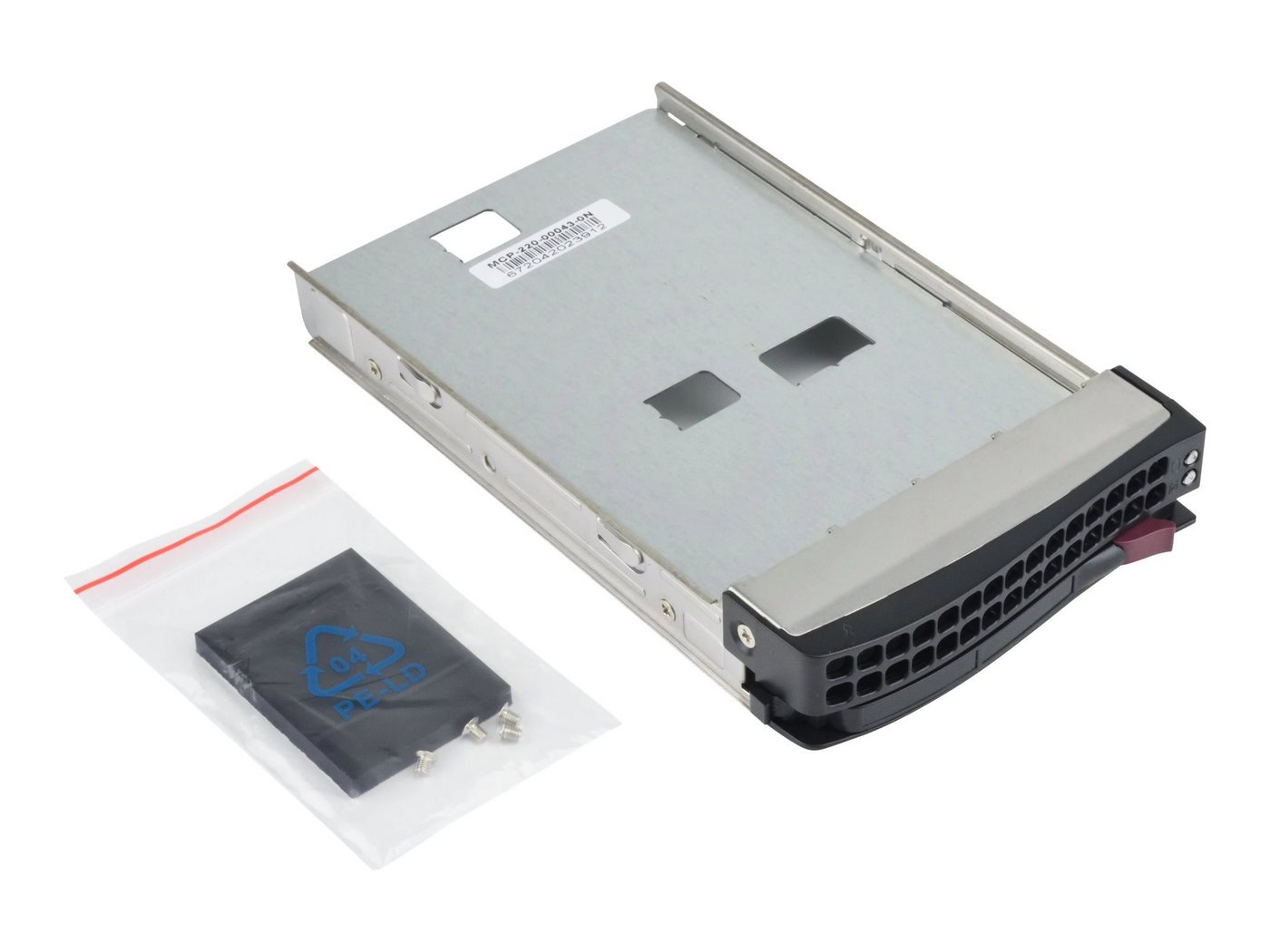 SUPERMICRO Festplatten-Wechselrahmen HDD Bracket für 2.5 HDDs in 3.5 HotSwap Trays 4. G von SUPERMICRO