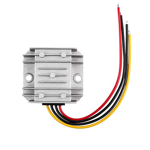 Spannungswandler 24V 12V SUPERNIGHT 24v auf 12v 5A 60W Step Down Wandler Transformator Voltage Reducer Converter für Auto PKW LKW Kfz Motor von SUPERNIGHT
