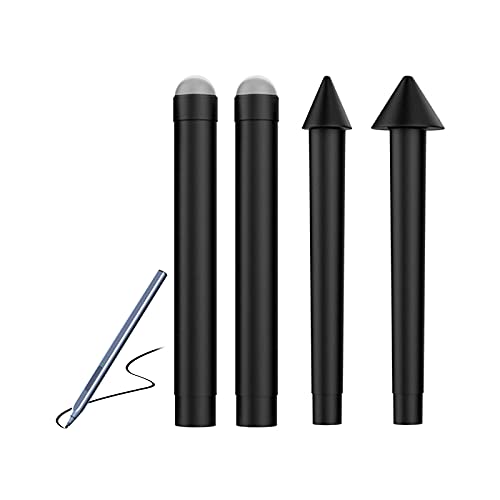 Spitzen Pen kompatibel mit Surface Stift, SUPERNIGHT Austauschbar Ersatz Tip Ersatzspitzen für Surface Pen(Modell 1776)/ Surface Pro 4 Pen mit Neigungsfunktion & 4096 Druckstufen, 4 Stück HB/HB/2H/H von SUPERNIGHT