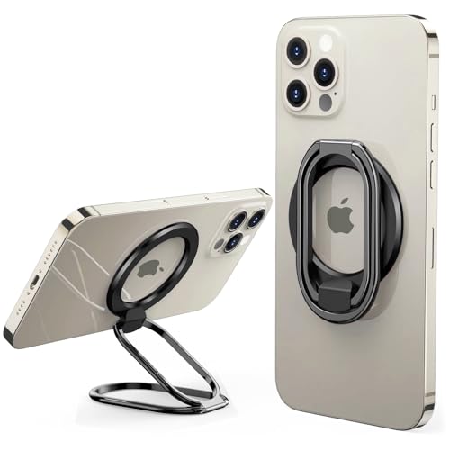 SUPERONE Mag Safe Handy-Ringhalter, verstellbarer magnetischer Ständer und abnehmbarer Handy-Griff, kompatibel mit kabellosem Laden, nur für iPhone 16, 15, 14, 13, 12, Schwarz SUPERONE Mag Safe Handy-Ringhalter, verstellbarer magnetischer Ständer und abnehmbarer Handy-Griff, kompatibel mit kabellosem Laden, nur für iPhone 16, 15, 14, 13, 12, Schwarz von SUPERONE