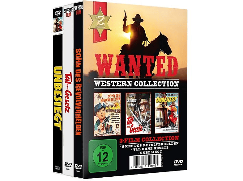 WANTED - Western Collection #2 3 Filme Bundle Pack DVD von SUPREME FILM