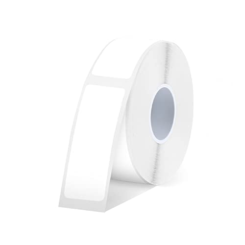 SUPVAN KATASYMBOL E10/E11/E16 Etikettenband - Thermo-Mehrzweck-Etiketten für Heim, Schule, Büro, 12 mm x 30 mm, 220 Etiketten/Rolle, Schwarz auf Weiß von SUPVAN