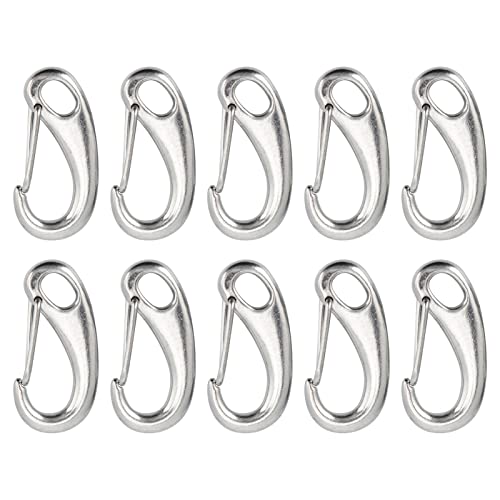 30 -mm -Edelstahl -Bootsklammern für Seile, Hochleistungs -Feder -Schnapphaken für Flaggenmasten, Schlüsselanhänger, Vorhänge, Klettern. Langlebig und -resistent 30 -mm -Edelstahl -Bootsklammern für Seile, Hochleistungs -Feder -Schnapphaken für Flaggenmasten, Schlüsselanhänger, Vorhänge, Klettern. Langlebig und -resistent von SUPYINI