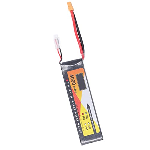 4000 MAh 7,4 V 60 C 2S RC Lipo-Akku, Super Power mit XT60-Stecker für Ferngesteuerte Fahrzeuge 4000 MAh 7,4 V 60 C 2S RC Lipo-Akku, Super Power mit XT60-Stecker für Ferngesteuerte Fahrzeuge von SUPYINI