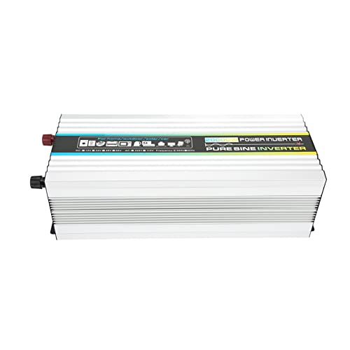 4000W Reiner Sinus, Überlastschutz, Geeignet für RV -Yacht Solarpanel, Sauberes Netzteil, mit Digitalem Display -Bildschirm für den Außenbereich Im Freien (DC24V) von SUPYINI