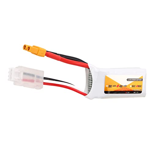 450 MAh 60 C 2S Lipo-Akku mit XT30-Stecker 7,4 V – Stromquelle mit Hoher Entladungsrate für RC-Fahrzeuge und Flugzeuge 450 MAh 60 C 2S Lipo-Akku mit XT30-Stecker 7,4 V – Stromquelle mit Hoher Entladungsrate für RC-Fahrzeuge und Flugzeuge von SUPYINI