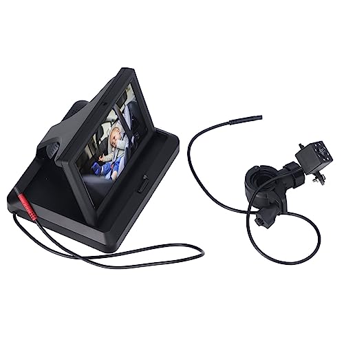 Autokamera Kind Hinten Hinten mit Hellem Blick Weiten Sicht, Nachtsicht Babyautokamera, Babyautokamera für Einstellbare bei der Konsole Easy Installation (4.3in) von SUPYINI