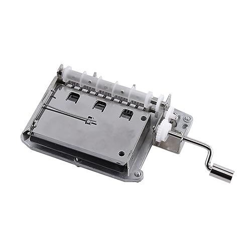 DIY Music Box Movement, 30-Note-Handkurbel-Tape-Musikbox-Bewegung Teil, Erstellen Sie Ihre Songs mit 3 Leeren Bändern, Übung und Nachahmung von SUPYINI