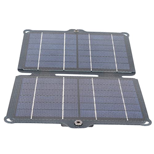 Faltbares Solarpanel -Ladegerät, 8W 5V ETFE Tragbares Solar -Ladepaket Zum Camping, Wanderung mit Dual USB. Polykristalline Silizium, IPX6 -Grad Faltbares Solarpanel -Ladegerät, 8W 5V ETFE Tragbares Solar -Ladepaket Zum Camping, Wanderung mit Dual USB. Polykristalline Silizium, IPX6 -Grad von SUPYINI