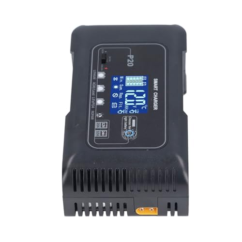 Intelligent 12V 20AMP & 24V 10AMP -Auto -Batterieladegerät, 7 Level Schnelles Ladegerät mit LCD -Display- und Reparaturfunktion für Motorrad, Boot, Rasenmäher, Lithium, (EU Intelligent 12V 20AMP & 24V 10AMP -Auto -Batterieladegerät, 7 Level Schnelles Ladegerät mit LCD -Display- und Reparaturfunktion für Motorrad, Boot, Rasenmäher, Lithium, (EU von SUPYINI