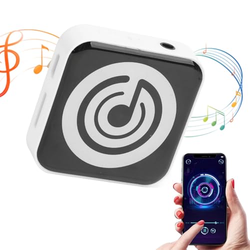 MP3 Player mit Bluetooth, MP3-Player, Drahtloser Tragbarer Musik-Player mit Bluetooth, Unterstützt Bis zu 32 GB, 3,5-mm-Kopfhörerbuchse (Weiß) von SUPYINI