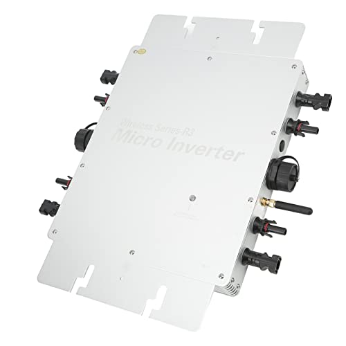 Micro -Wechselrichter für Gitterkrawatte, 2400W WLAN Maximal Power Point Tracking MPPT Solar -Wechselrichter Zur Überwachung, Aluminiumlegierung mit Inselschutzfunktion für die Micro -Wechselrichter für Gitterkrawatte, 2400W WLAN Maximal Power Point Tracking MPPT Solar -Wechselrichter Zur Überwachung, Aluminiumlegierung mit Inselschutzfunktion für die von SUPYINI