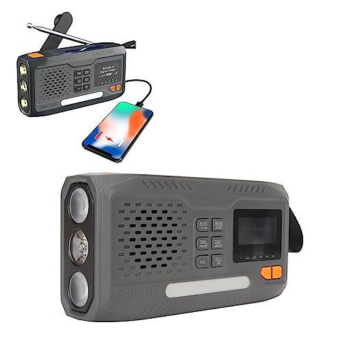Notfallradio, Handgeschnittenes DAB FM Radio, 3W Taschenlampe Lautsprecher, Solarladung mit 3 Helligkeit, SOS für Camping -Wandern Notfallradio, Handgeschnittenes DAB FM Radio, 3W Taschenlampe Lautsprecher, Solarladung mit 3 Helligkeit, SOS für Camping -Wandern von SUPYINI