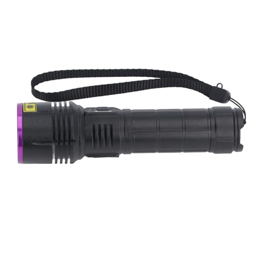 SUPYINI 365 Nm UV-Taschenlampe, USB Wiederaufladbar, Tragbare UV-Taschenlampe, Haustier-Urin-Detektor Zum Aushärten von Harz, Angeln, Mineralien, Skorpion von SUPYINI