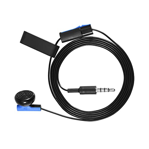 SUPYINI Mono-Gaming-Ohrhörer für In-Ear-Headset-Kopfhörer mit Mikrofon, 3,5 Mm Ohrhörer für, Blau von SUPYINI