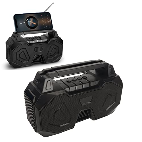 Solar Bluetooth -Lautsprecher mit Telefonhalter, Tragbarer Lautsprecher, der FM -Radio Unterstützt, Micro Storage Card Reader für Outdoor -Reisen, Eingebaute Batterie 1200mah Solar Bluetooth -Lautsprecher mit Telefonhalter, Tragbarer Lautsprecher, der FM -Radio Unterstützt, Micro Storage Card Reader für Outdoor -Reisen, Eingebaute Batterie 1200mah von SUPYINI
