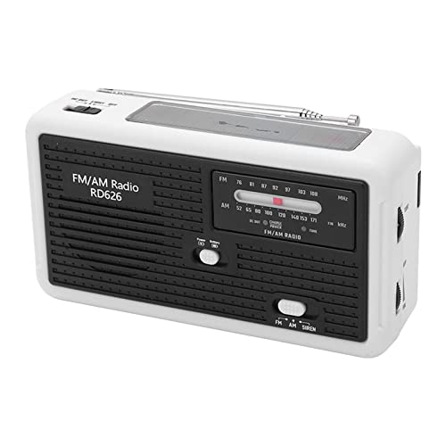 Solar Hand Geschnittenes Notfallwetter Radio, LED, Tragbares AM FM, USB -Ladung, für Outdoor -Camping mit AM/FM -Radio, Handkurbel, Alarmklang, Taschenlampe Solar Hand Geschnittenes Notfallwetter Radio, LED, Tragbares AM FM, USB -Ladung, für Outdoor -Camping mit AM/FM -Radio, Handkurbel, Alarmklang, Taschenlampe von SUPYINI