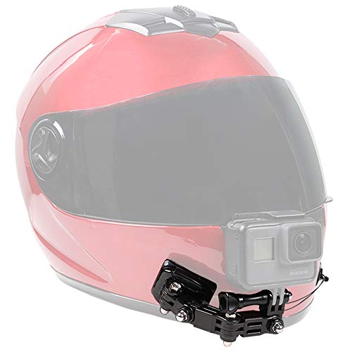 SUREWO Helm Halterung für GoPro Hero 13/12/11/10/9/8/7/ (2018) /6/5 Schwarz, / DJI Osmo Action 5 Pro 4 3 2,APEMAN/Crosstour/AKASO/Victure/COOAU/Campark von SUREWO