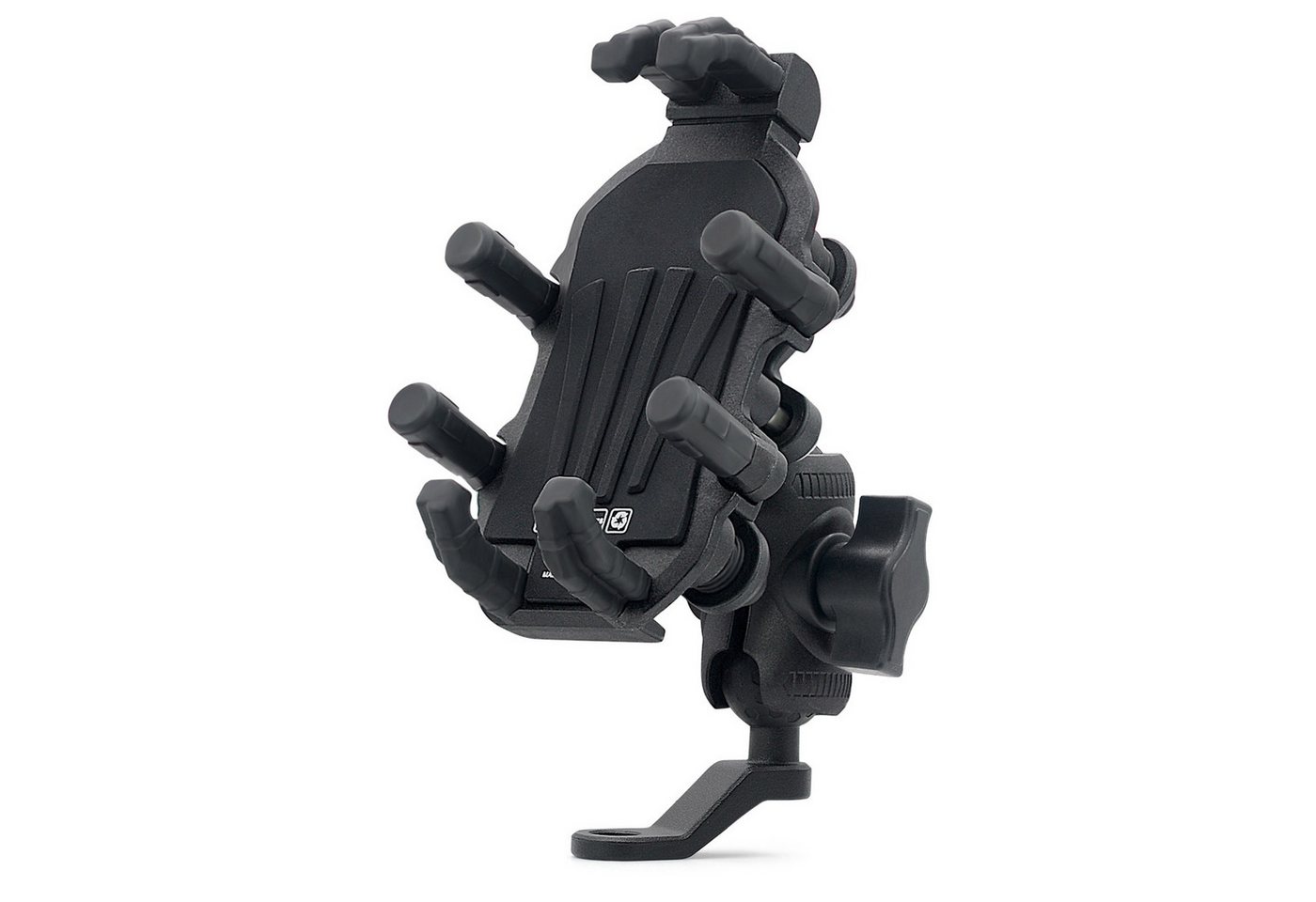 SURFOU Motorrad Handyhalterung mit Stoßdämpfer 360° drehbar Rückspiegelmontag Halterung, (Universelle Kompatibilität: für Handys mit 11,2–16,6 cm Länge und 6–8,5 cm Breite) von SURFOU