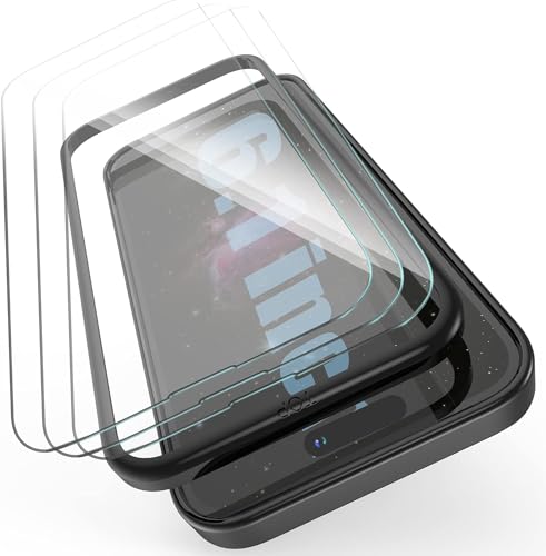 SURPHY 3 Stück Schutzfolie Kompatibel mit iPhone 15/15 pro 6,1 Zoll, iPhone 15 Displayschutzfolie folie (HD-Klarglas) für iPhone 15 pro, 9H Härte, Anti-Kratzen, Anti-Bläschen von SURPHY