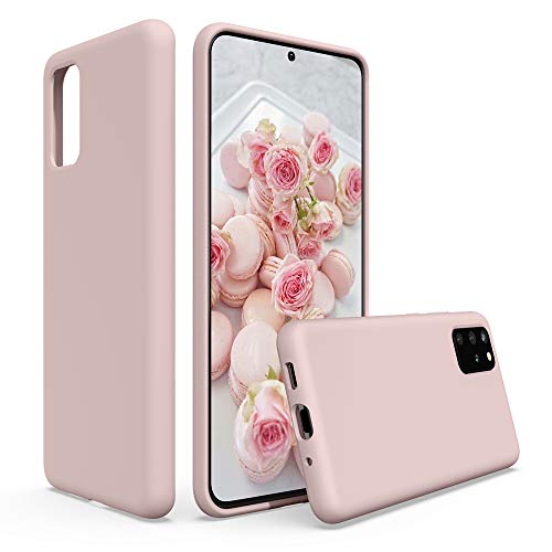 SURPHY Hülle Kompatibel mit Galaxy S20 Plus Hülle, Galaxy S20+ Hülle Silikon 6,7 Zoll Silikon Handyhülle Case Schutzschicht für Galaxy S20 Plus Handyhülle Schutzhülle Schutzschale, Rosa von SURPHY