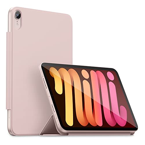 SURPHY Hülle für iPad Mini 6 Hülle 2021, iPad Mini 6 Hülle Magnetisch, Schlank Dünnes Smart Schutzhülle Kompatibel mit iPad Mini 6 8,3 Zoll 2021 Trifold Stand Cover, Auto Schlaf/Aufwachen (Rosa) von SURPHY