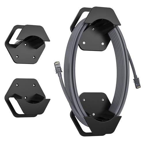 Starlink Ethernet-Kabel-Caddy, Starlink-Montageset, ABS, stabiles Starlink-Kabelmanagement-Zubehör für standardbetätigtes Starlink-Kabel, einschließlich Starlink Gen3 V3 Starlink von SURVADV