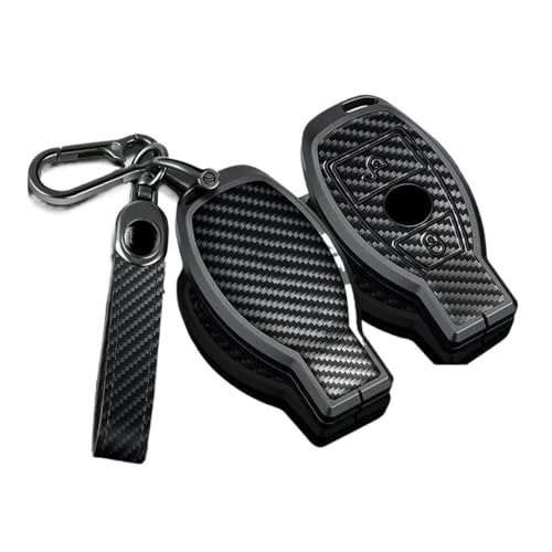 Schlüsselgehäusehalter Für A C E S G Klasse GLA CLA GLK GLC W204 463 176 251 205 Zinklegierung Auto Remote Key Fob Fall Abdeckung Shell Schlüsselanhänger Schlüsselgehäuse(09) von SUSHUANG