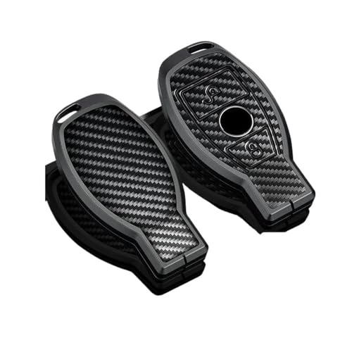 Schlüsselgehäusehalter Für A C E S G Klasse GLA CLA GLK GLC W204 463 176 251 205 Zinklegierung Auto Remote Key Fob Fall Abdeckung Shell Schlüsselanhänger Schlüsselgehäuse(Blanc) von SUSHUANG