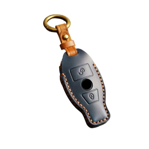 Schlüsselgehäusehalter Für GLK R350 CE-Klasse GLC 2-Tasten-Autoschlüsseletui-Abdeckung Fob-Halter Schlüsselanhänger Shell Schutz Schlüsselanhänger Schlüsselgehäuse(09) von SUSHUANG