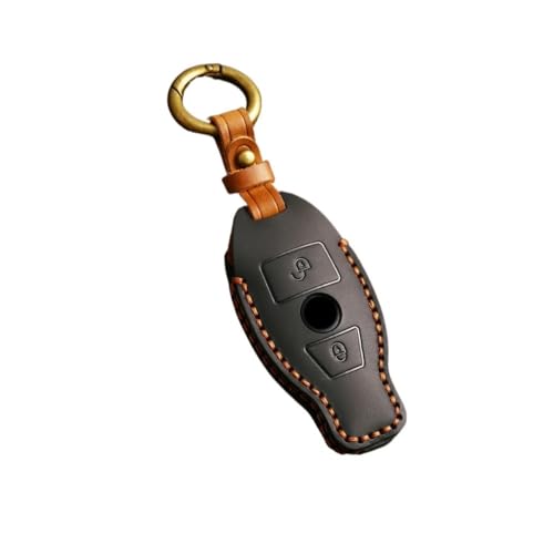Schlüsselgehäusehalter Für GLK R350 CE-Klasse GLC 2-Tasten-Autoschlüsseletui-Abdeckung Fob-Halter Schlüsselanhänger Shell Schutz Schlüsselanhänger Schlüsselgehäuse(1 UK) von SUSHUANG
