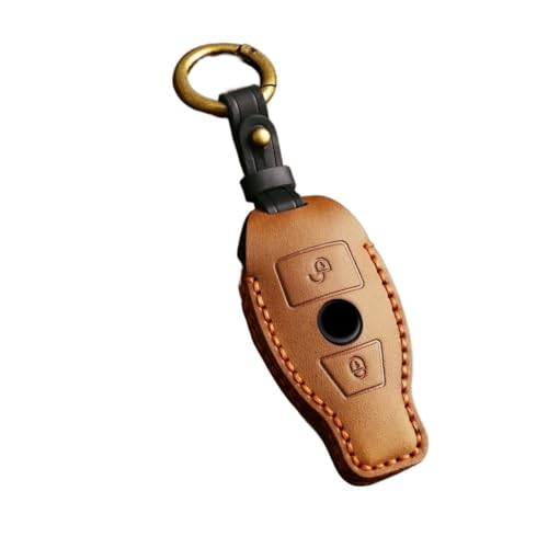 Schlüsselgehäusehalter Für GLK R350 CE-Klasse GLC 2-Tasten-Autoschlüsseletui-Abdeckung Fob-Halter Schlüsselanhänger Shell Schutz Schlüsselanhänger Schlüsselgehäuse(Blanc) von SUSHUANG