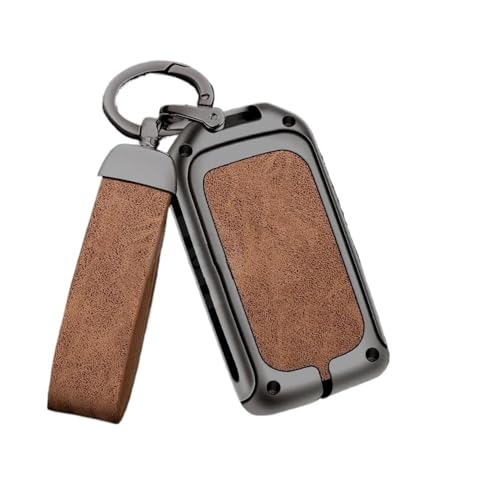 Schlüsselgehäusehalter Für Vezel Für HRV Für Hybird Schutz Schlüsselanhänger Zinklegierung Leder Autoschlüsselabdeckung Hülle Halter Schalentasche Autoinnenausstattung Schlüsselgehäuse(09) von SUSHUANG