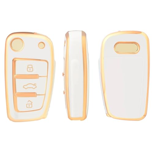 Schlüsselgehäusehalter TPU Flip Auto Schlüsselanhänger Shell Für Q2 Q2l Für E-tron Q3 Q5 Q7 A1 A3 A4 A5 A6 A7 B6 B7 C5 C6 S3 Schlüssel Abdeckung Fall Keychian Schlüsselgehäuse(7) von SUSHUANG