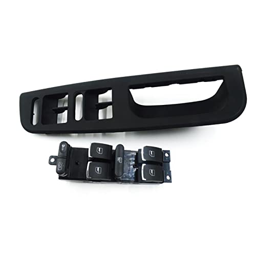 SUSQVHVCK Black Master Window Switch Control Panel Trim Bezel kompatibel for Vw. Kompatibel for Passat kompatibel for Etta kompatibel for Suprreb 1998-2004 3B1867171E 1J4959857B. Relaissatz(Black with SUSQVHVCK Black Master Window Switch Control Panel Trim Bezel kompatibel for Vw. Kompatibel for Passat kompatibel for Etta kompatibel for Suprreb 1998-2004 3B1867171E 1J4959857B. Relaissatz(Black with von SUSQVHVCK
