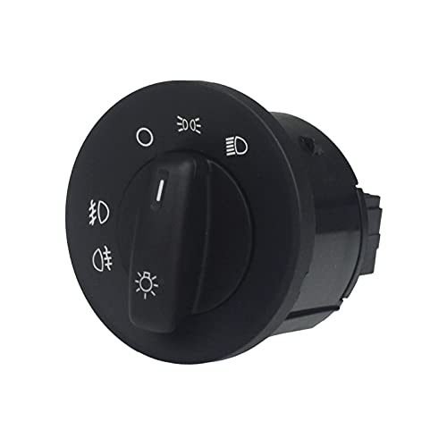 SUSQVHVCK Scheinwerfer-Nebel-Lampen-Steuerschalter 1Z0941431 Master-Fenster-Steuerungsschalter for Skoda kompatibel for Octavia II kompatibel Relaissatz von SUSQVHVCK