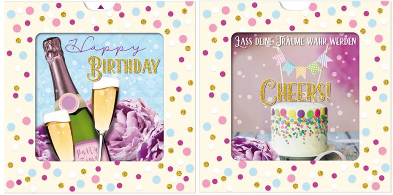SUSY CARD 3D-Geburtstagskarte Sliding card , Prosit, von SUSY CARD