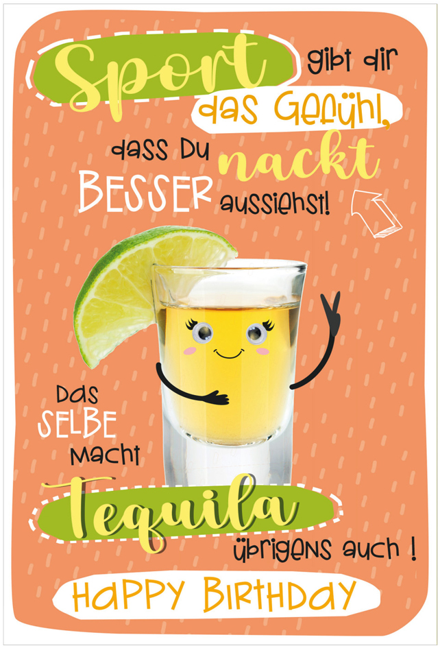 SUSY CARD Geburtstagskarte Wiggle , Schnapsglas, SUSY CARD Geburtstagskarte Wiggle , Schnapsglas, von SUSY CARD