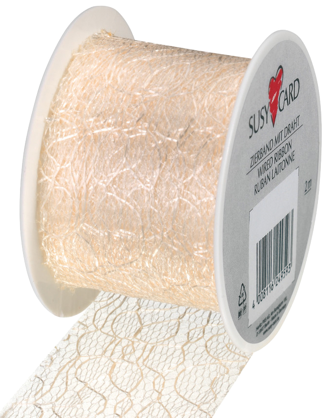 SUSY CARD Geschenkband auf Spule , Lace, , creme SUSY CARD Geschenkband auf Spule , Lace, , creme von SUSY CARD