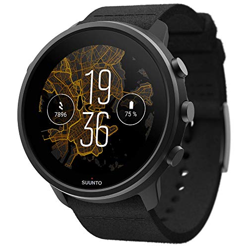 SUUNTO 7 Smartwatch mit vielseitiger App und Wear OS by Google, Schwarz (Titanium), Einheitsgröße, modern, Schwarz (Titanium), Taille Unique, Modern von SUUNTO