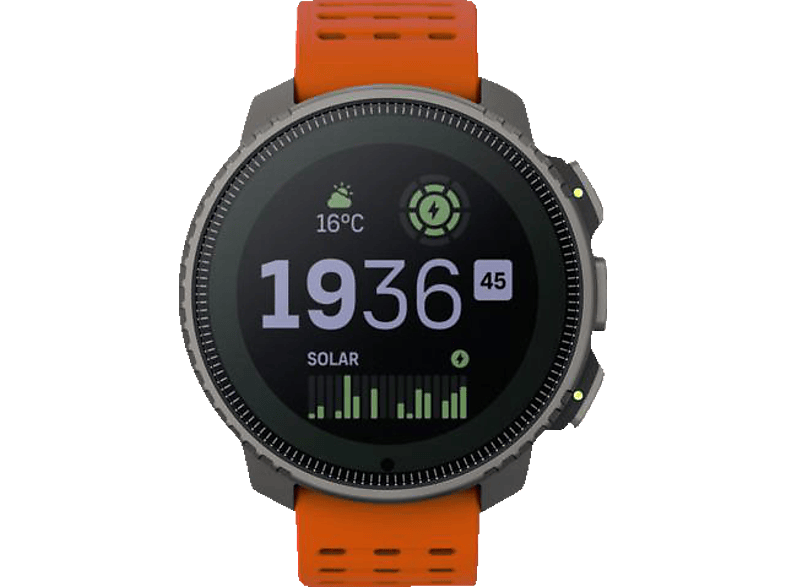 SUUNTO Vertical Smartwatch Glasfaserverstärktes Polyamid Silikon, Einheitsgröße, Titanium Solar Canyon von SUUNTO