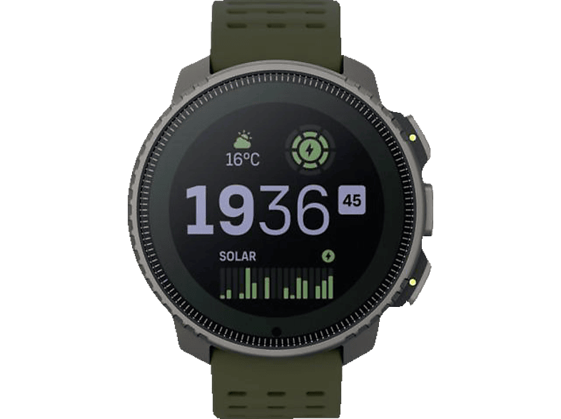 SUUNTO Vertical Smartwatch Glasfaserverstärktes Polyamid Silikon, Einheitsgröße, Titanium Solar Forest von SUUNTO