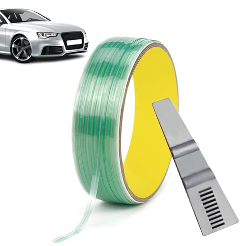 SUpoetry Autoaufkleber Vinyl Film Schneiden Tape, Knifeless Tape, mit Rakel für Folie, für Car Wrapping, Vinylfolie, No-Cut Kratzerfrei, Messerloses Schneideband 3,5mm x 5m SUpoetry Autoaufkleber Vinyl Film Schneiden Tape, Knifeless Tape, mit Rakel für Folie, für Car Wrapping, Vinylfolie, No-Cut Kratzerfrei, Messerloses Schneideband 3,5mm x 5m von SUpoetry