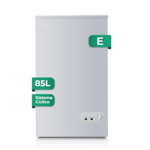Svan Horeca SVCH101FS Horizontaler Gefrierschrank, Fassungsvermögen 85 l, 2 Körbe, geräuscharm, Energieeffizienzklasse E Svan Horeca SVCH101FS Horizontaler Gefrierschrank, Fassungsvermögen 85 l, 2 Körbe, geräuscharm, Energieeffizienzklasse E von SVAN