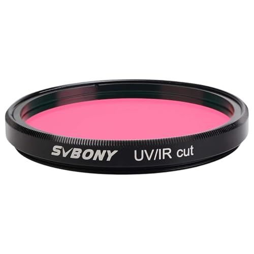 SVBONY Teleskop Filter UV IR Cut Block Filter Infrarot Filter CCD Kamera für Astrofotografie Teleskop UV Filter 5,1 cm Gewinde für DSLR Kamera SVBONY Teleskop Filter UV IR Cut Block Filter Infrarot Filter CCD Kamera für Astrofotografie Teleskop UV Filter 5,1 cm Gewinde für DSLR Kamera von SVBONY