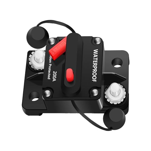 SVCEQZE Marine Circuit Breaker, Kfz -Leistungsschalter,Überlastungsschutz elektronischer Batterie - Handbuch Reset Car Marine Trolling Motors Boot Circuit Breaker für, 12-48 V. SVCEQZE Marine Circuit Breaker, Kfz -Leistungsschalter,Überlastungsschutz elektronischer Batterie - Handbuch Reset Car Marine Trolling Motors Boot Circuit Breaker für, 12-48 V. von SVCEQZE