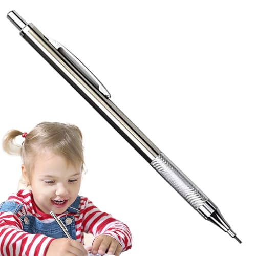 SVCEQZE Mechanischer Bleistift,Automatische Klickbleistifte - Edelstahl Schreibgerät Für Schule Studium Technische Zeichnungen Studenten Lehrer Heimwerken SVCEQZE Mechanischer Bleistift,Automatische Klickbleistifte - Edelstahl Schreibgerät Für Schule Studium Technische Zeichnungen Studenten Lehrer Heimwerken von SVCEQZE
